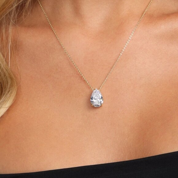 Melinda Maria "Are you jealous" gold/diamondette NEW - Picture 2 of 3